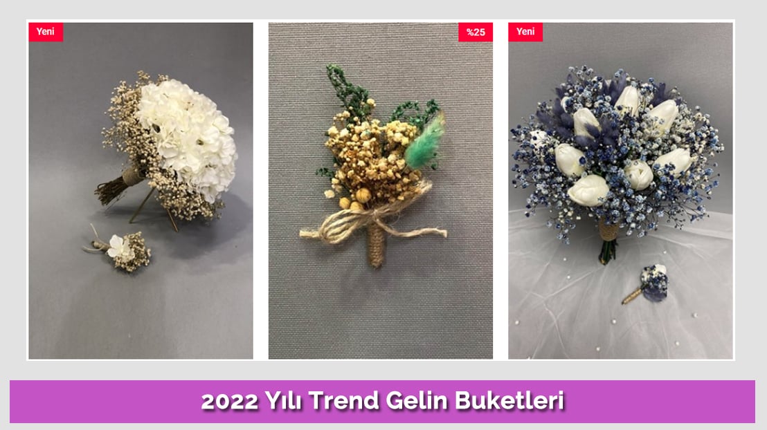 2022 Trend Bridal Bouquets