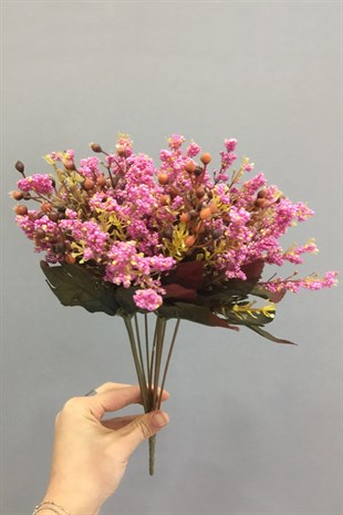 Pembe Yapay Pıtırcık Cipso Çiçek